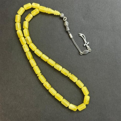 Kaliningrad Damla Kehribar Kapsül Tespih 6*10 (mm)