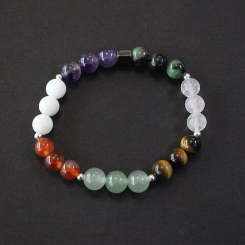 Burç Taşları Yengeç Çakra Bileklik