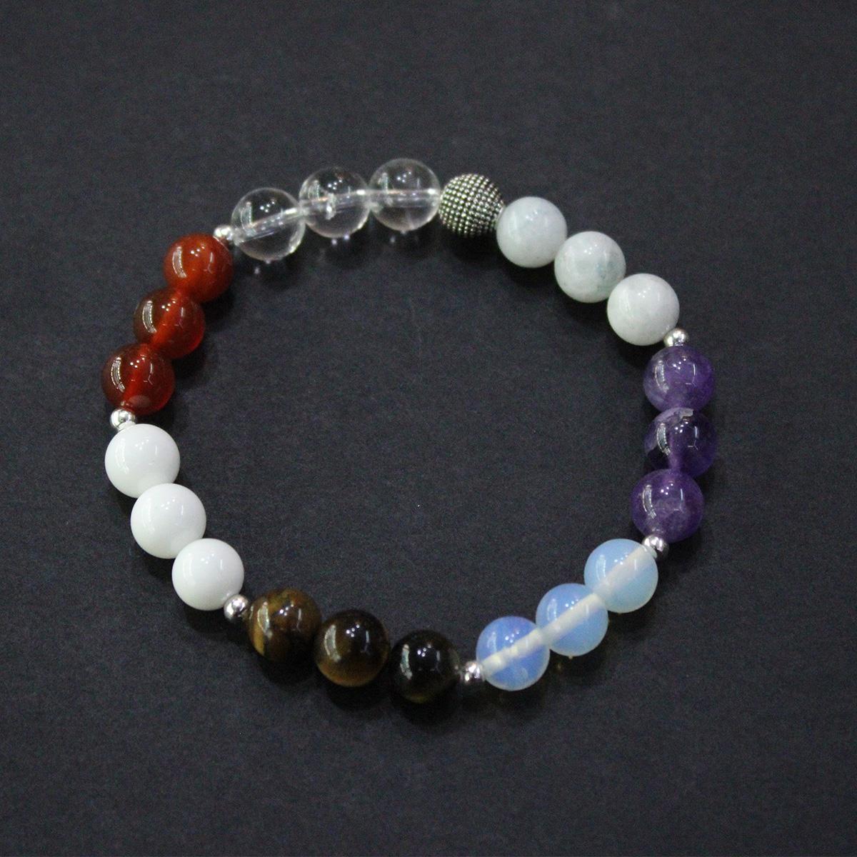 Burç Taşları Yengeç Çakra Bileklik