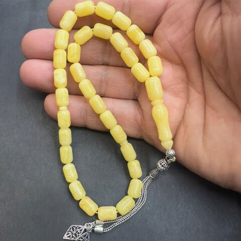 Kaliningrad Damla Kehribar Kapsül Tespih 6,5*9,5 (mm)