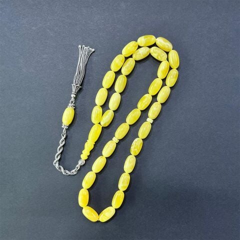 Kaliningrad Damla Kehribar Kapsül Tespih 8*15 (mm)