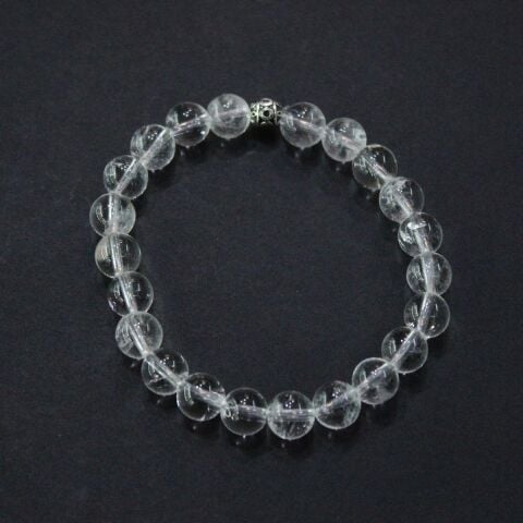 Kristal Kuvars Doğal Taş Bileklik