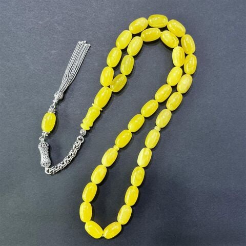 Kaliningrad Damla Kehribar Kapsül Tespih 9*15 (mm)