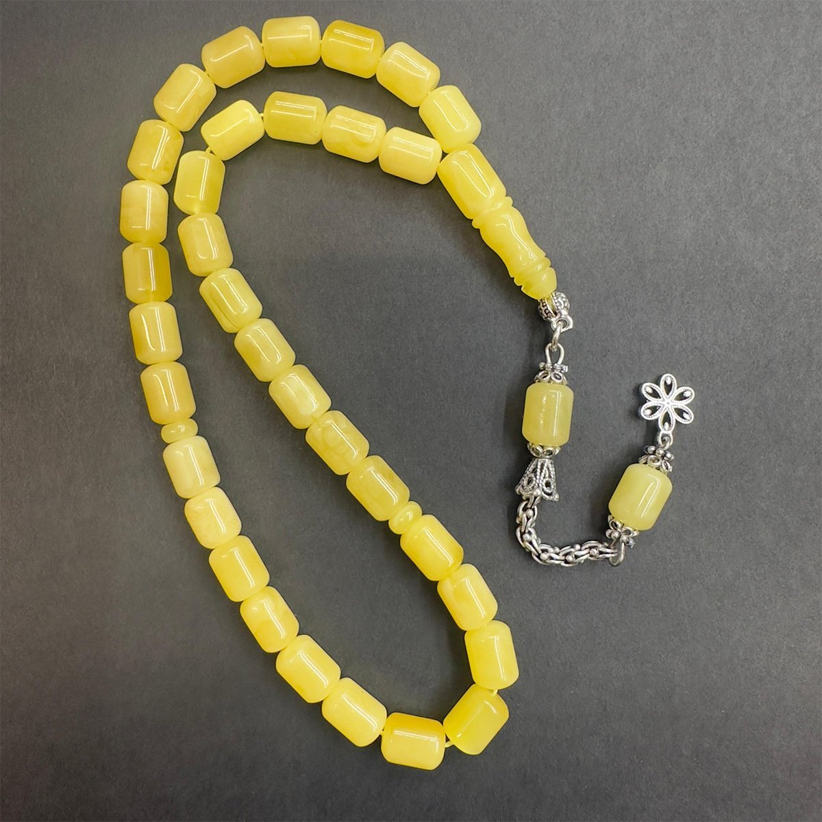 Kaliningrad Damla Kehribar Kapsül Tespih 7,5*10 (mm)