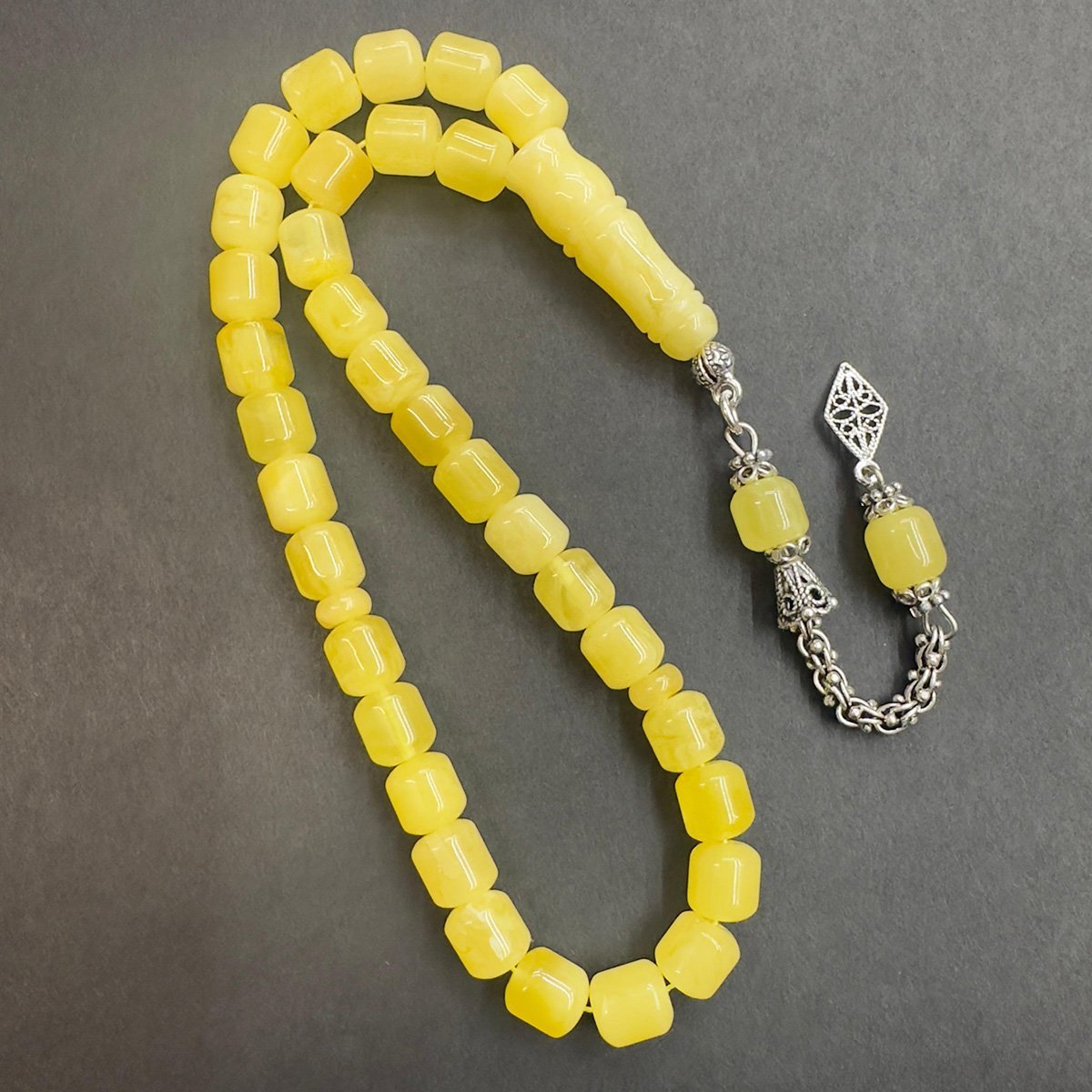 Kaliningrad Damla Kehribar Kapsül Tespih 7,5*8,5 (mm)