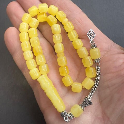 Kaliningrad Damla Kehribar Kapsül Tespih 7,5*8,5 (mm)