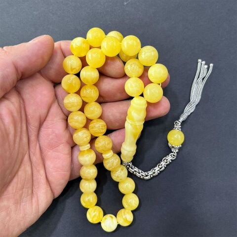 Kaliningrad Damla Kehribar Küre Tespih 11 (mm)