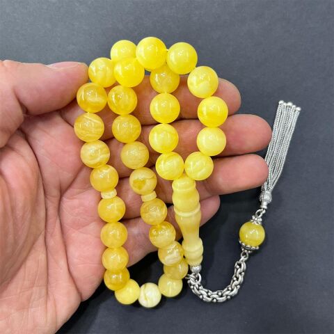 Kaliningrad Damla Kehribar Küre Tespih 11 (mm)