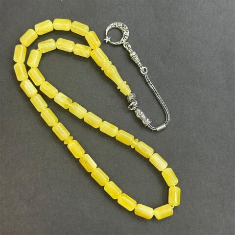 Kaliningrad Damla Kehribar Kapsül Tespih 6*10 (mm)-4