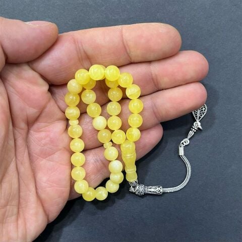 Kaliningrad Damla Kehribar Küre Tespih 7 (mm) - 1