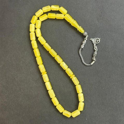 Kaliningrad Damla Kehribar Kapsül Tespih 6*10 (mm)-5