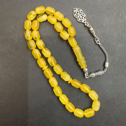 Kaliningrad Damla Kehribar Kapsül Tespih 6*9 (mm)