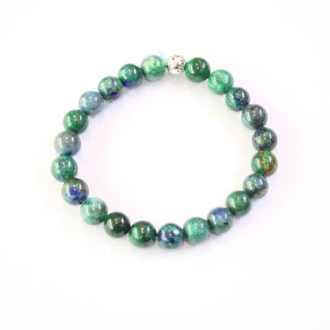 Azurit Doğal Taş Bileklik