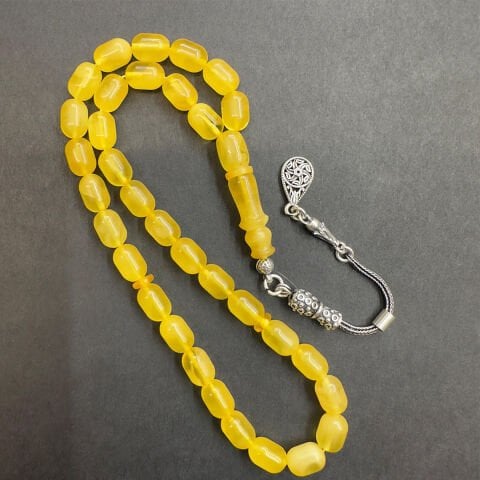 Kaliningrad Damla Kehribar Kapsül Tespih 6*9 (mm)-1