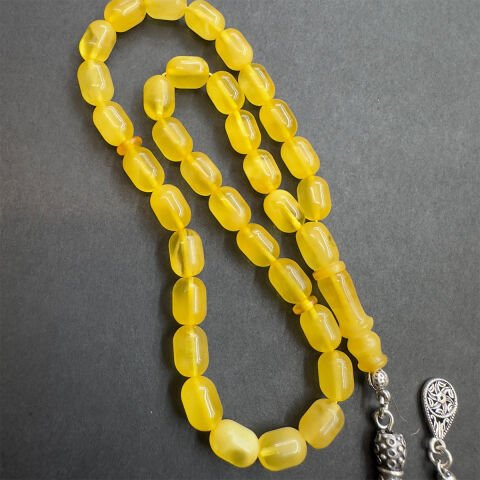 Kaliningrad Damla Kehribar Kapsül Tespih 6*9 (mm)-1