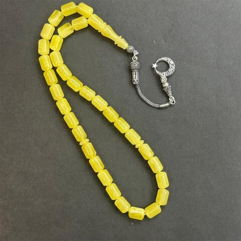 Kaliningrad Damla Kehribar Kapsül Tespih 7*10 (mm)-1