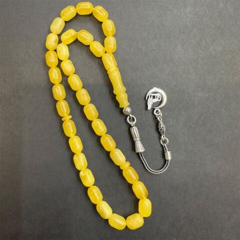 Kaliningrad Damla Kehribar Kapsül Tespih 6*9 (mm)-2