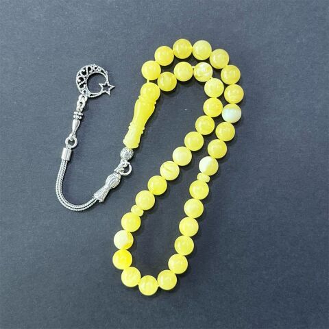 Kaliningrad Damla Kehribar Küre Tespih 7 (mm) - 7