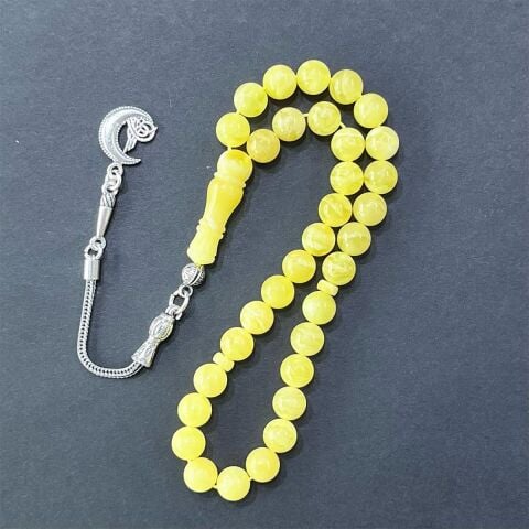 Kaliningrad Damla Kehribar Küre Tespih 7 (mm) - 10