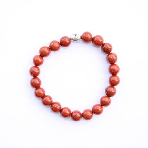 Kırmızı Jasper Doğal Taş Bileklik