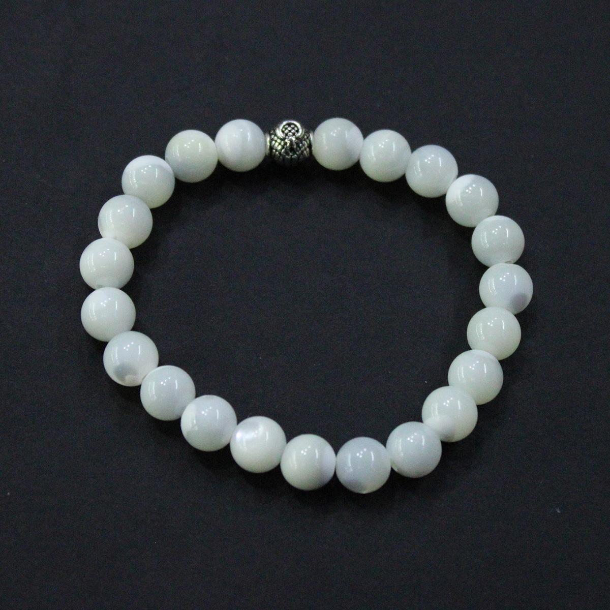 Sedef Doğal Taş Bileklik