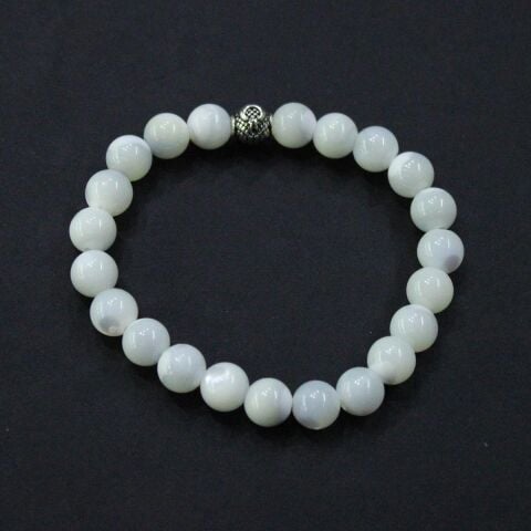 Sedef Doğal Taş Bileklik