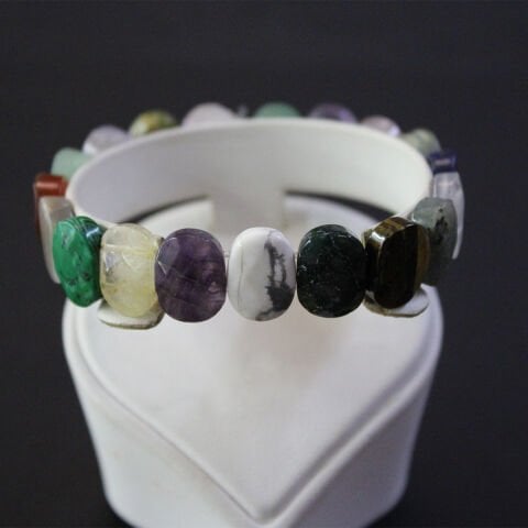 Çakra Rolex Bileklik Faset Kesim