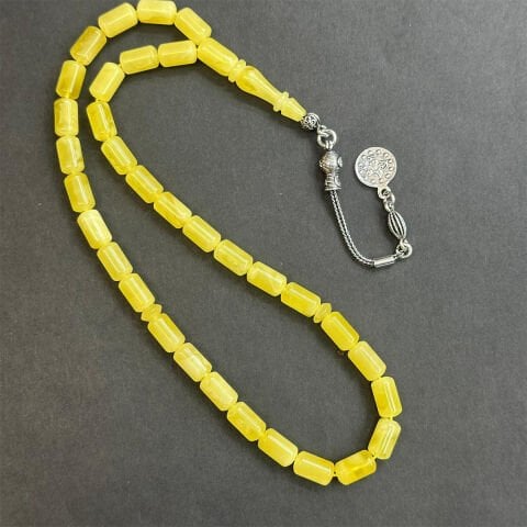 Kaliningrad Damla Kehribar Kapsül Tespih 6*10,5 (mm)-4