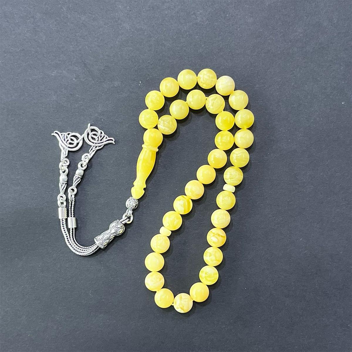 Kaliningrad Damla Kehribar Küre Tespih 7,5 (mm) - 6