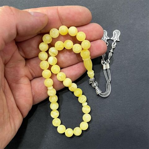 Kaliningrad Damla Kehribar Küre Tespih 7,5 (mm) - 9