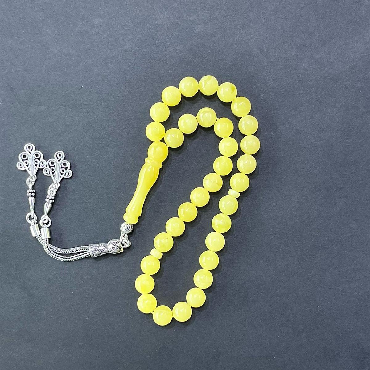 Kaliningrad Damla Kehribar Küre Tespih 7,5 (mm) - 10