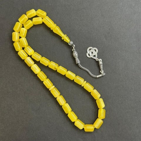 Kaliningrad Damla Kehribar Kapsül Tespih 7*10,5 (mm)-1