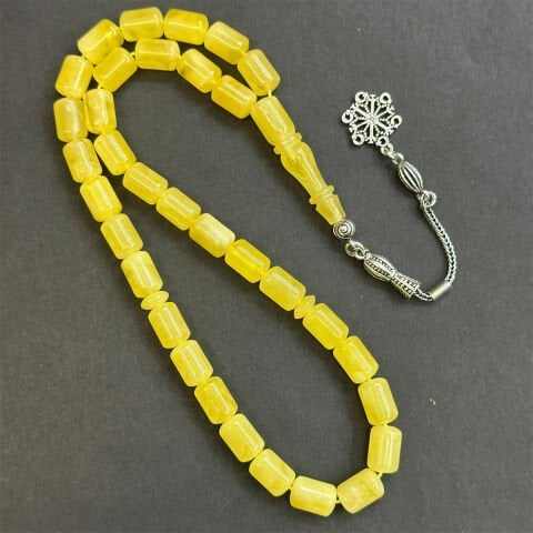 Kaliningrad Damla Kehribar Kapsül Tespih 7*10,5 (mm)-2