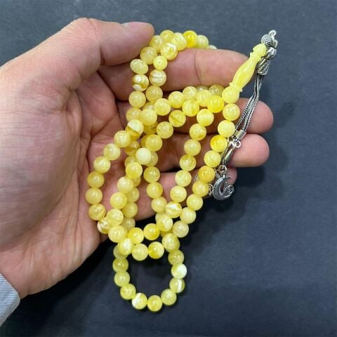 99 luk Kaliningrad Damla Kehribar Tespih 7.5 (mm)