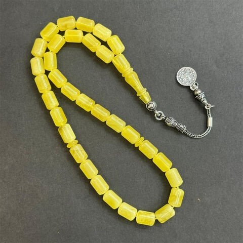 Kaliningrad Damla Kehribar Kapsül Tespih 7*10,5 (mm)-4