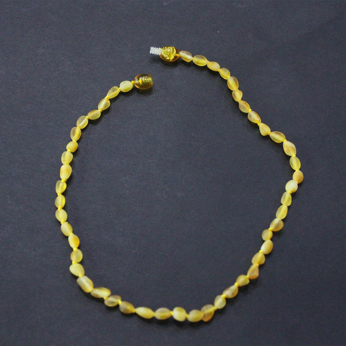 Cilasız Damla Kehribar Çocuk Kolyesi 5 (gr)