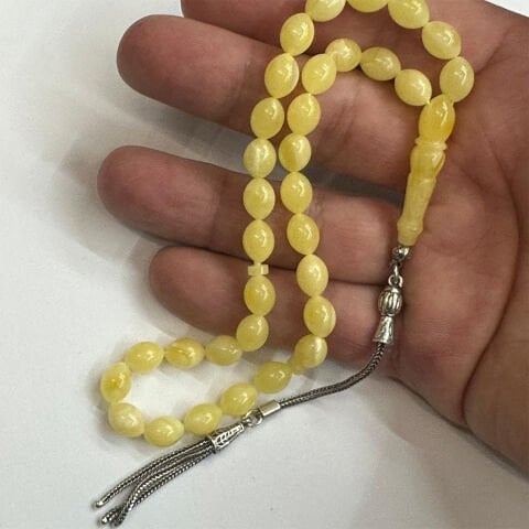 Kaliningrad Damla Kehribar Tespih 6,5*9 (mm)