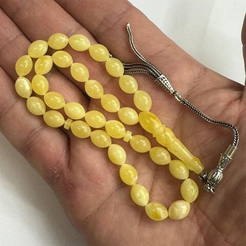 Kaliningrad Damla Kehribar Tespih 6,5*9 (mm)