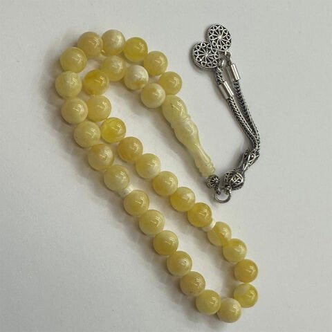 Akça Kaliningrad Damla Kehribar Tespih 7 (mm)