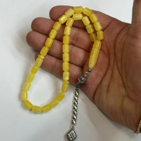 Kaliningrad Damla Kehribar Kapsül Tespih 6,5*9 (mm)