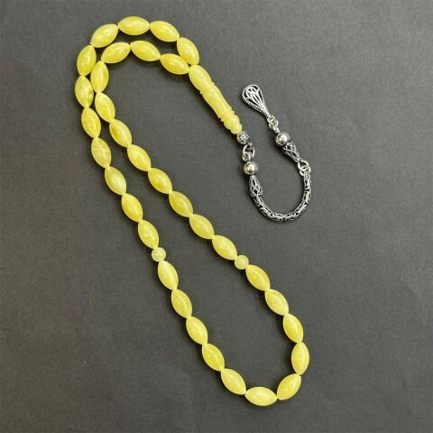 Kaliningrad Damla Kehribar Beyzi Tespih 5,5*10 (mm)