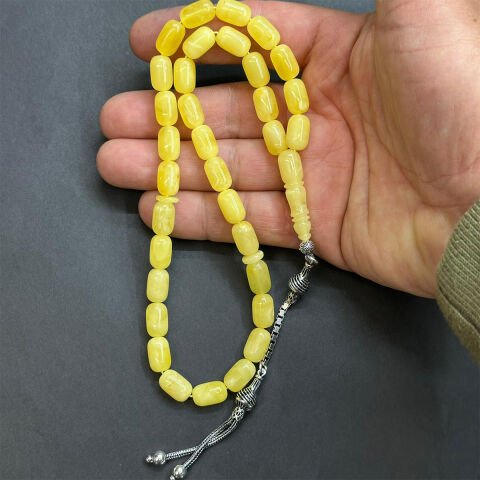 Kaliningrad Damla Kehribar Kapsül Tespih 7,5*11,5 (mm)