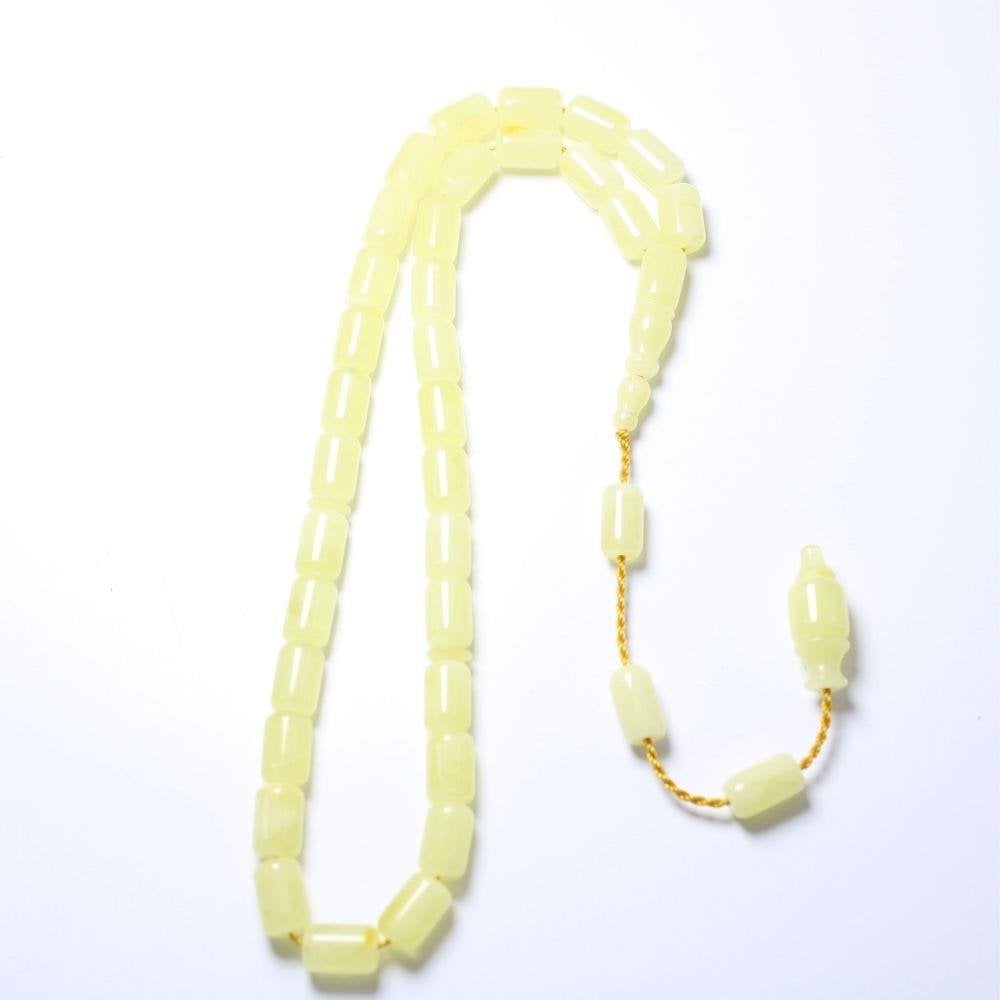 Ukrayna Damla Kehribar Tespih Kapsül Kesim 6,2*9,5 (mm)