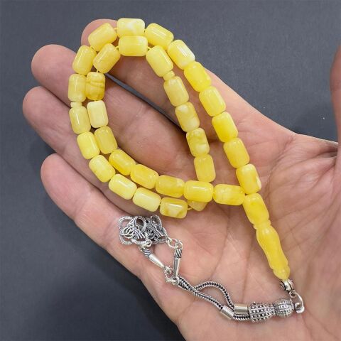 Kaliningrad Damla Kehribar Kapsül Tespih 6.5:9.5 (mm)