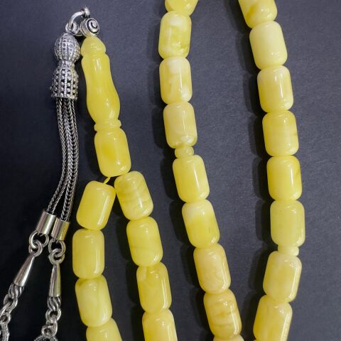 Kaliningrad Damla Kehribar Kapsül Tespih 6.5:9.5 (mm)