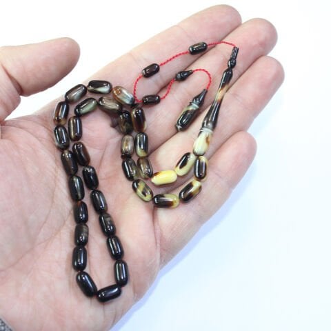 Usta İşi Şişirme Bağa Tespih 5,5*10 (mm)