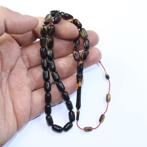 Usta İşi Şişirme Bağa Tespih 6*10 (mm)