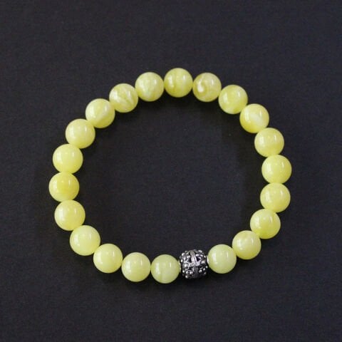 Kaliningrad Damla Kehribar Küre Bileklik 4,5 (gr)