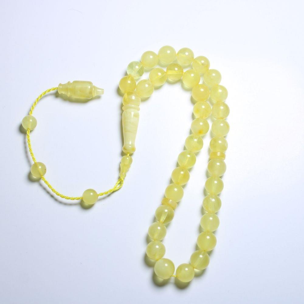 Bilek Boy Ukrayna Damla Kehribar Tespih Küre Model 8 (mm)