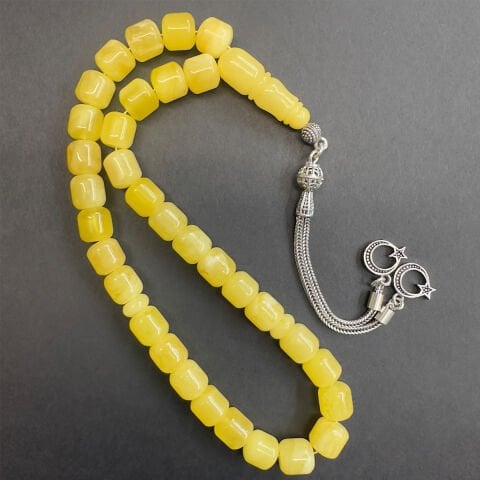 Kaliningrad Damla Kehribar Kapsül Tespih 8*9 (mm)